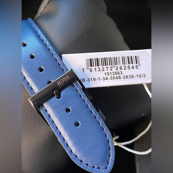 HB1513563 - Hugo Boss Men’s Grand Prix Black Dial Watch - Picture 11 of 11